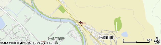 兵庫県加西市下道山町267周辺の地図