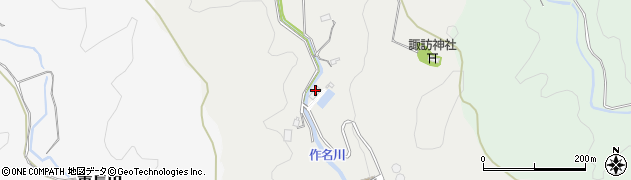 三芳水道企業団作名浄水場周辺の地図