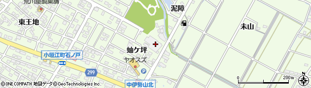 愛知県刈谷市小垣江町蚰ケ坪10周辺の地図