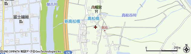 兵庫県西脇市高松町476周辺の地図