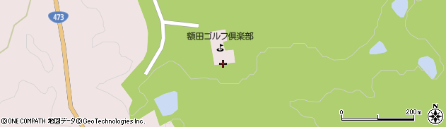 額田ゴルフ倶楽部　管理部周辺の地図