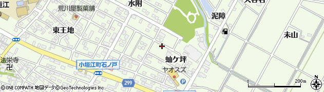 愛知県刈谷市小垣江町蚰ケ坪24周辺の地図