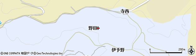 愛知県岡崎市才栗町（野田）周辺の地図