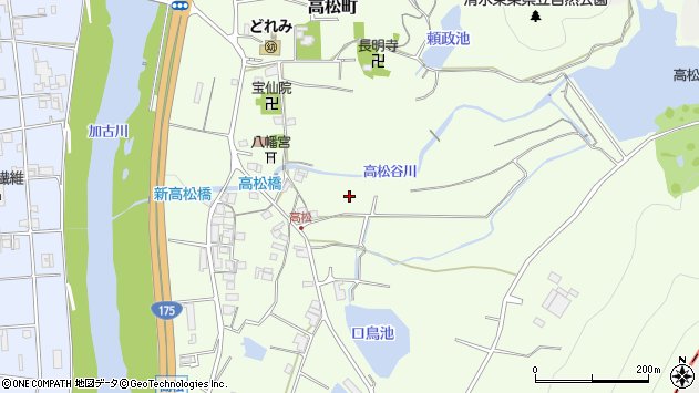 〒677-0055 兵庫県西脇市高松町の地図