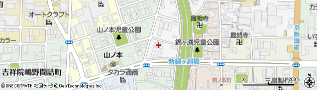京都府京都市南区上鳥羽川端町289周辺の地図