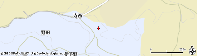 愛知県岡崎市才栗町（寺西）周辺の地図