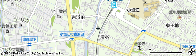 刈谷市役所　小垣江市民館周辺の地図