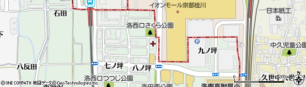 京都銀行桂川支店 ＡＴＭ周辺の地図