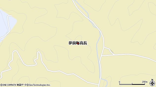 〒671-2117 兵庫県姫路市夢前町高長の地図