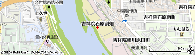 京都府京都市南区吉祥院石原割畑周辺の地図