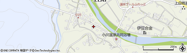 静岡県伊豆市上白岩1284周辺の地図