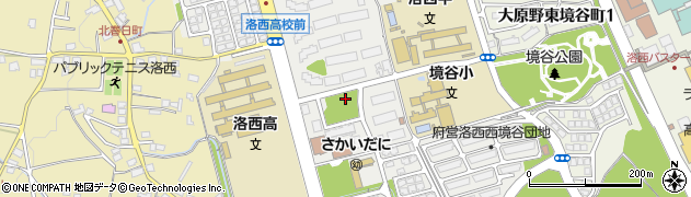 京都府京都市西京区大原野西境谷町周辺の地図