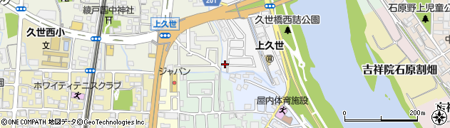 京都府京都市南区久世川原町198周辺の地図