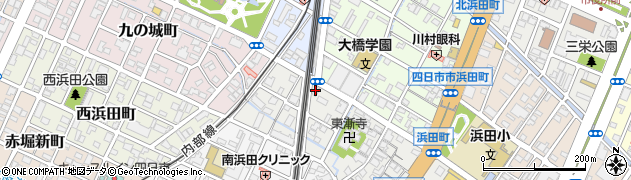 株式会社レンタリース東海　バジェットレンタカー四日市駅前店周辺の地図