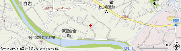 静岡県伊豆市上白岩704周辺の地図