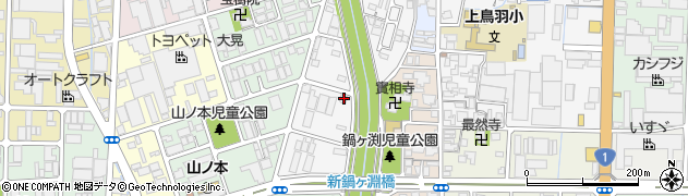 京都府京都市南区上鳥羽川端町305周辺の地図