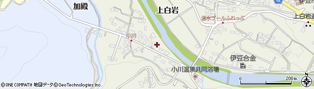 静岡県伊豆市上白岩1291周辺の地図