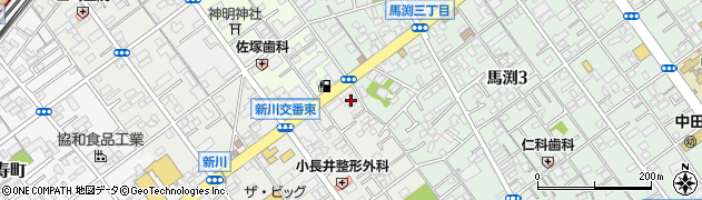 静清信用金庫馬渕支店周辺の地図