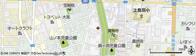 京都府京都市南区上鳥羽川端町329周辺の地図