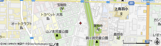 京都府京都市南区上鳥羽川端町333周辺の地図