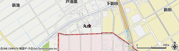 愛知県刈谷市半城土町丸山28周辺の地図