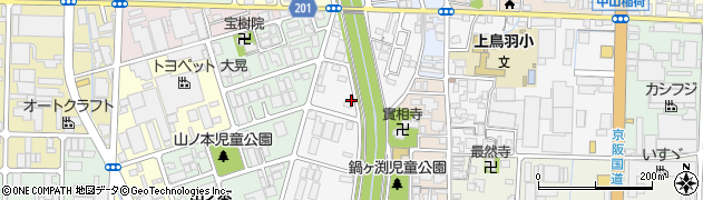 京都府京都市南区上鳥羽川端町328周辺の地図