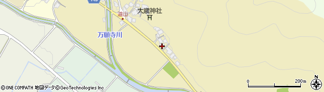 兵庫県加西市下道山町302周辺の地図