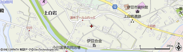 静岡県伊豆市上白岩734周辺の地図