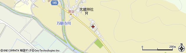 兵庫県加西市下道山町303周辺の地図