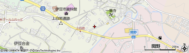 静岡県伊豆市上白岩573周辺の地図