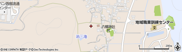 兵庫県西脇市平野町周辺の地図