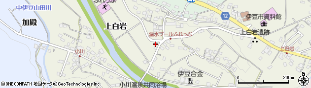 静岡県伊豆市上白岩888周辺の地図
