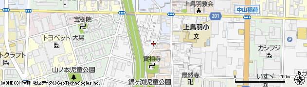 京都府京都市南区上鳥羽川端町237周辺の地図