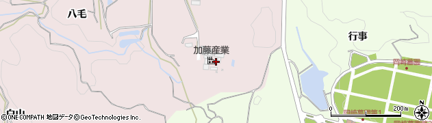 愛知県岡崎市田口町（椎林）周辺の地図