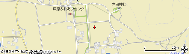 兵庫県宍粟市山崎町宇原周辺の地図