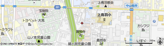 京都府京都市南区上鳥羽川端町236周辺の地図