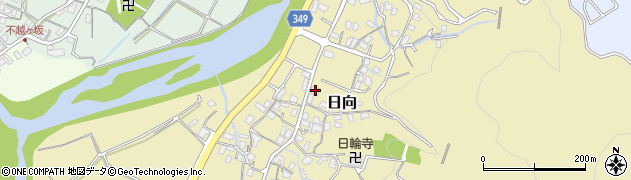 静岡県伊豆市日向701周辺の地図