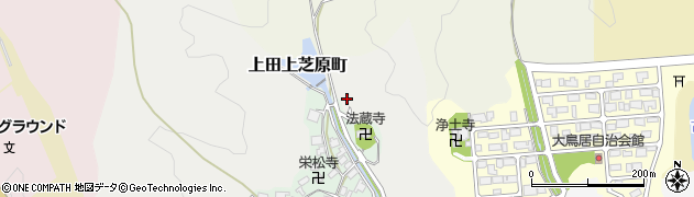 滋賀県大津市上田上芝原町周辺の地図