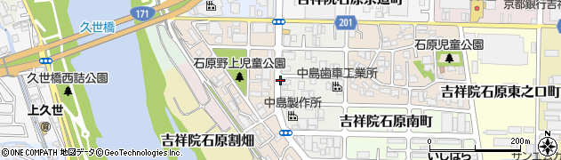京都府京都市南区吉祥院石原西町周辺の地図