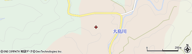 愛知県新城市巣山西山周辺の地図