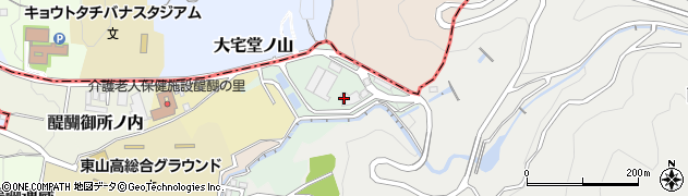 京都市役所環境政策局　埋立事業管理事務所周辺の地図