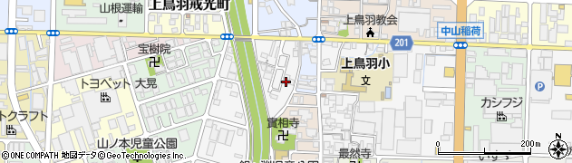 京都府京都市南区上鳥羽川端町250周辺の地図