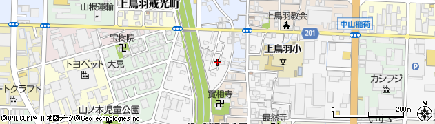 京都府京都市南区上鳥羽川端町279周辺の地図