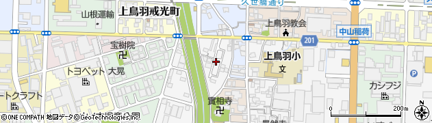 京都府京都市南区上鳥羽川端町274周辺の地図