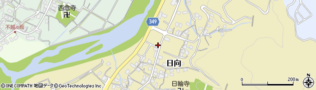 静岡県伊豆市日向331周辺の地図