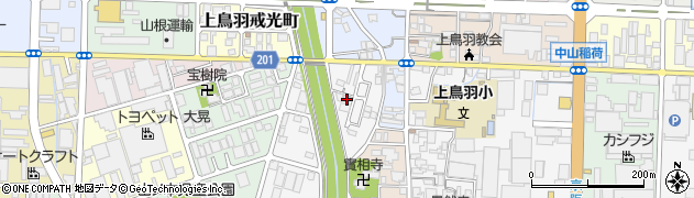 京都府京都市南区上鳥羽川端町213周辺の地図