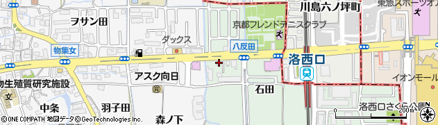 マンマチャオヤサカ洛西口店周辺の地図