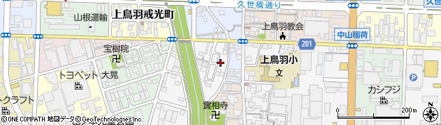 京都府京都市南区上鳥羽川端町257周辺の地図