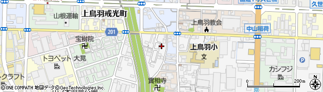京都府京都市南区上鳥羽川端町259周辺の地図