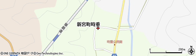 兵庫県たつの市新宮町時重47周辺の地図